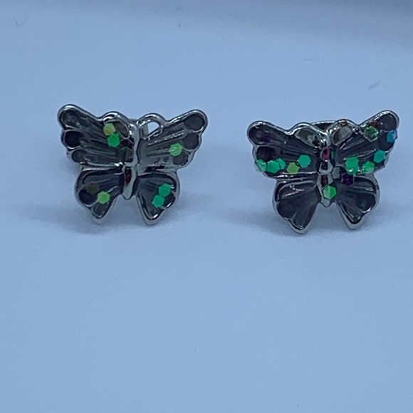 Butterfly Stud Style Earrings ( 3 for $15 ) - Picture 2 of 6